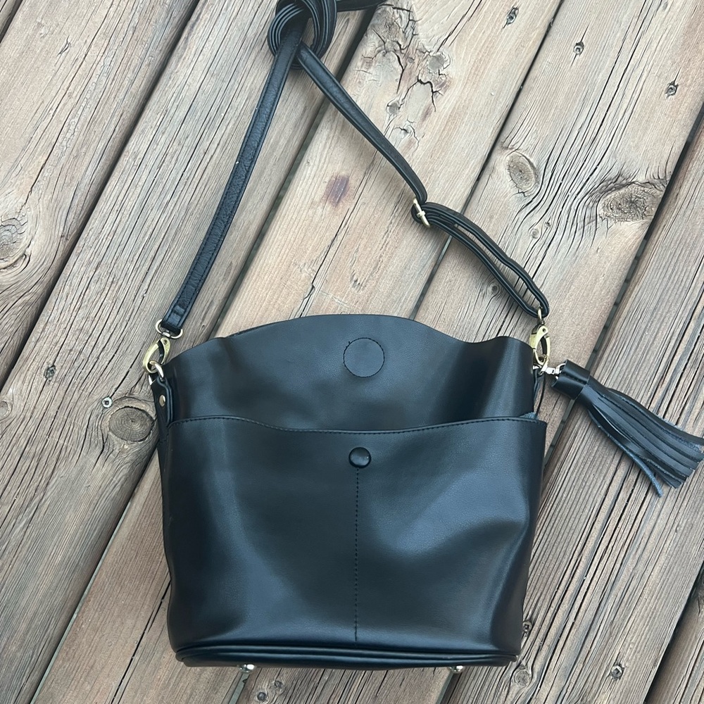 S-Zome leather crossbody  bag